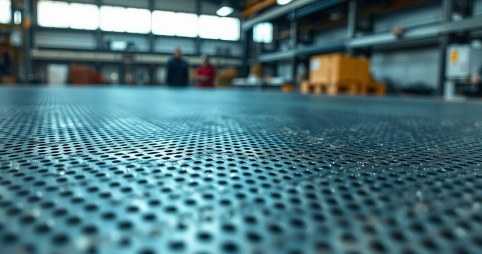 Chapa Perfurada de Aço Galvanizado: Vantagens e Aplicações no Mercado