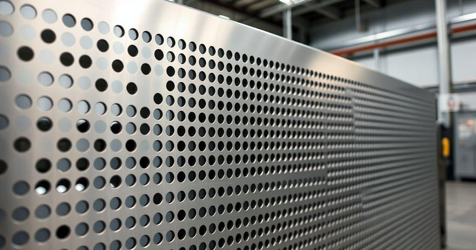 Chapa perfurada de aço inox: descubra suas aplicações e vantagens no mercado