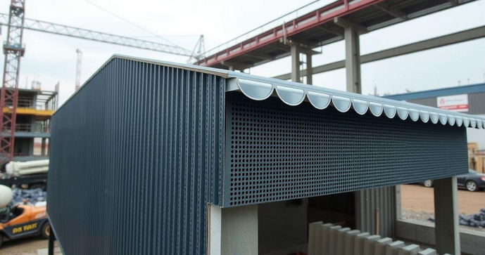 Chapa Perfurada Ondulada: Vantagens e Aplicações na Construção Civil