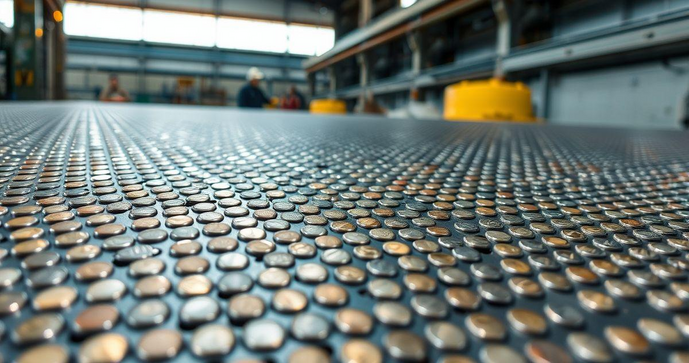 Chapa perfurada tipo moeda: descubra suas aplicações e vantagens no mercado