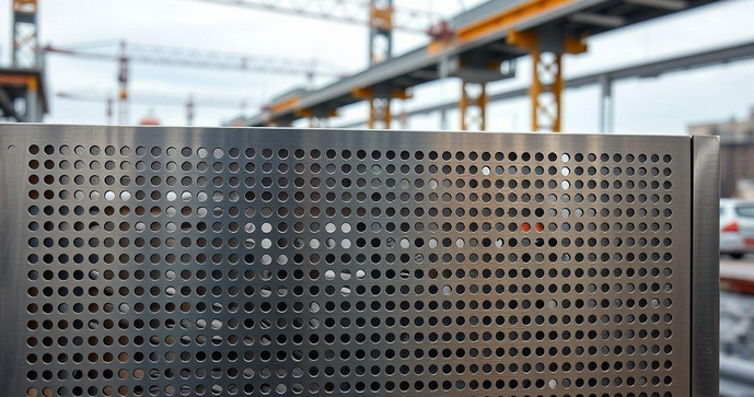 Chapa de inox perfurada preço e vantagens para sua obra