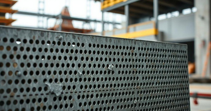 Chapa perfurada de aço galvanizado: aplicações, benefícios e dicas de compra