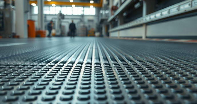 Piso Antiderrapante Metálico: A Solução Ideal para Segurança e Estilo